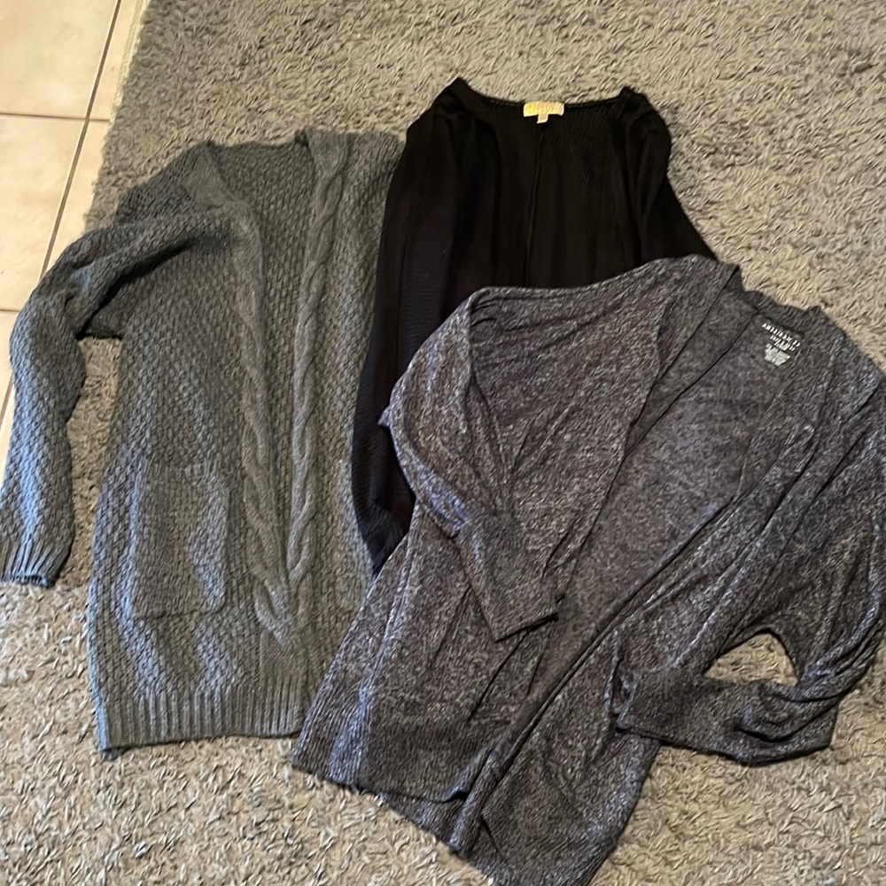 Lot of 3 cardigans
